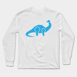 Chunky Brontosaurus Long Sleeve T-Shirt